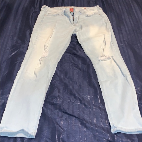 Arizona Jean Company Denim - Arizona super skinny light wash jeans - Size 13